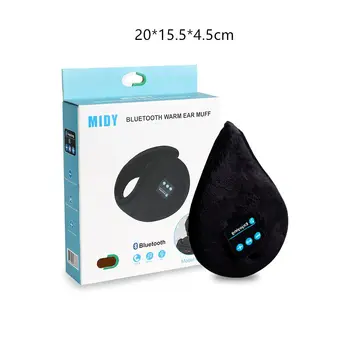 Mantenha Quente Bluetooth 5.0 Inverno Fones De Ouvido Fones De Ouvido Bluetooth Abafador De Aquecedores De Música Sem Fios, Aquecedores De Orelha 5
