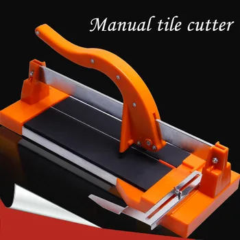 Manual cortador de parede Externa da telha e telha de assoalho de corte Empurrar a faca Leve, pequeno única faixa de corte manual 300mm