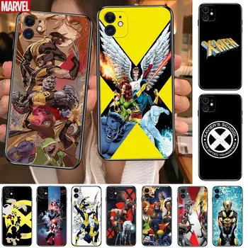 Marvel X-man Casos de Telefone Para o iphone 13 Pro caso Máximo 12 11 Pro Max 8 PLUS 7PLUS 6S XR X XS 6 mini se móvel celular 0