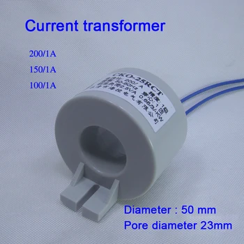 Micro 100/1A 150/1A 200/1A 50A/1A do Transformador de Corrente 0