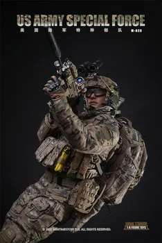 Minitimes Toys1/6 Escala M028-NOS Forças Especiais do Exército Novo Halo Soldados homens Figuras de Ação, Modelo de Conjunto Completo 3