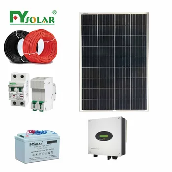 mono e poli painel de 1000W-5000W Painel Solar, Sistema de Energia Para a casa Fora da Grade