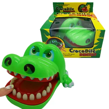 Mordida De Crocodilo Truque Crianças Brinquedo Criativo Boca Grande Dentes Afiados Dentes Mordendo O Dedo De Jogos De Brinquedos Engraçado Crianças De Halloween Molinho Gadget