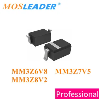 Mosleader 3000pcs SOD323 MM3Z6V8 6,8 V MM3Z7V5 7,5 V MM3Z8V2 8,2 V 0805 MM3Z6V8T1G MM3Z7V5T1G MM3Z8V2T1G Chinês