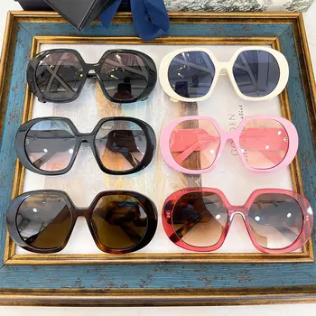 Mulheres da Moda do Quadro do Acetato de Óculos de sol Boby R1u UV 400 Polarizada Senhora Clássico Óculos
