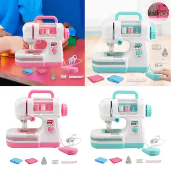 Máquina de costura de Brinquedo para a Criança 4+, Portátil Máquina de Costura de Brinquedo para Crianças, 3