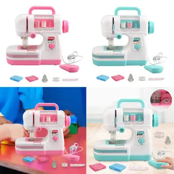 Máquina de costura de Brinquedo para a Criança 4+, Portátil Máquina de Costura de Brinquedo para Crianças, 4