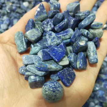 Natural Azul Lápis-Lazúli Cristal de Quartzo Polido Amostra de Cascalho e pedras naturais minerais Tanque de Peixes pedras