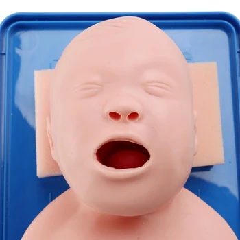 Neonatal Intubação Traqueal Modelo Analógico Duplo De Pulmão E De Estômago Expansão Criança A Intubação Traqueal Modelo De Formação 4