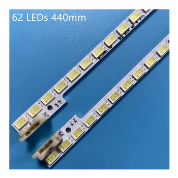 New10 set=20 PCS*62 LEDs 440mm retroiluminação LED strip para SAMSUNG UE40D6100 UE40D5520 BN64-01639A 2011SVS40 FHD 5K6K direita para a esquerda 1