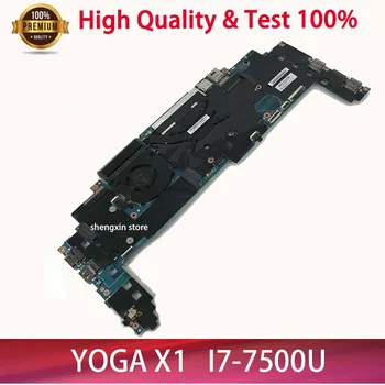 NOVO 16822-1 LRV2 MB 448.0A913.0011 placa-mãe Para Lenovo ThinkPad Yoga X1 Laptop placa-Mãe i7-7500 16GB de RAM 01YR149 teste de 100%