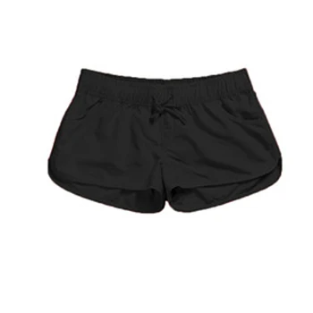 Novo 2021 Verão Shorts Ocasionais De Mulheres Ajuste Sólida Disponível Shorts Soltos Cintura Elástica Respirável Mulheres Moda Shorts 1