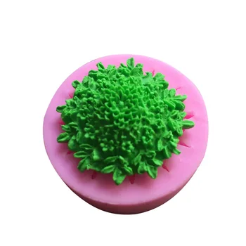 Novo 3D Crisântemos Sabão Molde de Flores de Silicone Moldes Vela Moldes de Girassol Decoração do Bolo de Ferramentas 128