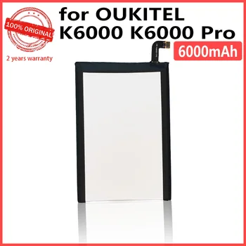 Novo Original K6000 6000mAh Bateria do Telefone Para Oukitel K6000 PRO de Alta Qualidade Substituição da bateria Bateria Com número de Rastreamento 1