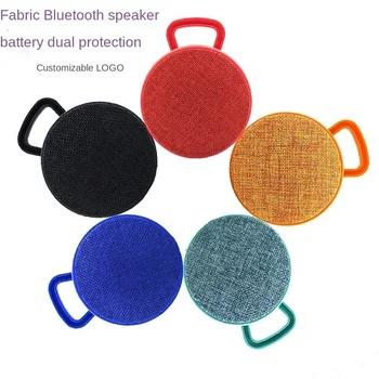 Novo pano de arte de Bluetooth alto-falante ao ar livre sem fio portátil de áudio pequenas eletrônicos de presente o orador de Bluetooth