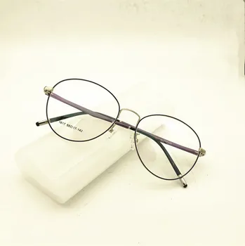 Novo ultra-light mulheres miopia óculos TR90 míope Óculos grande, oval, armação de óculos de grau -0.50 -0.75 -1.25 para -6.00