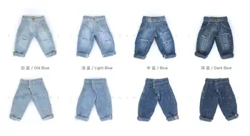 OB11 roupas de boneca Molly tamanho Jasmim roupas de boneca shorts Harajuku curvas de estilo de borda jeans boneca acessórios 5