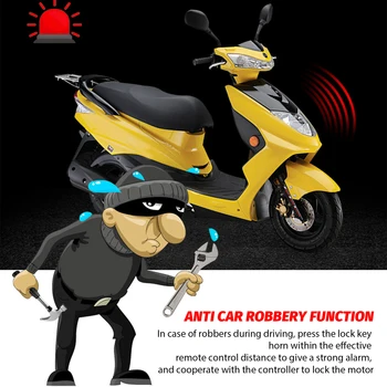 Pequeno Alarme Alto-Falante Para Veículos Elétricos De Alta Potência Sirenes Do Sistema De Alarme Para Moto Scooter