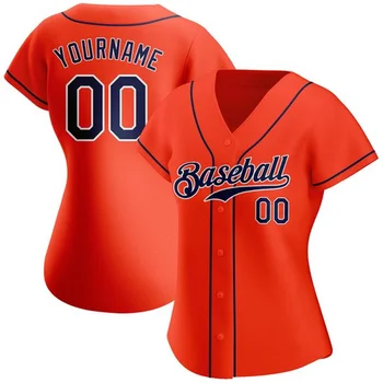 Personalizado de Beisebol Jersey Completo Sublimado Nome da Equipe/número de pessoas Fazer o Seu Próprio Botão para baixo de Camisas para Senhora da Festa de Aniversário de Aniversário 1