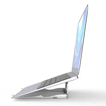 Portátil Suporte de computador Portátil, Ajustável Notebook Tablet Suporte para iPad, Laptop Secretária Riser Dobrável de Notebook Cooling Stand para MacBook 5