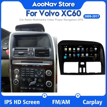 PX6 Android 9.0 Player de Multimídia de Rádio de Carro Para a Volvo XC60 2009-2017 Navegador GPS Com Neflix Carplay 5.0