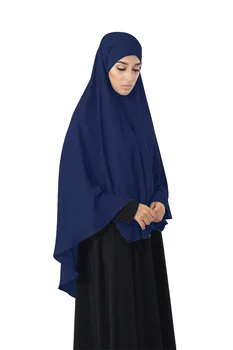 Richkeda Loja Nova 2021 Com Capuz Mulheres Muçulmanas Hijab Oração Vestuário Longo Khimar Jilbab Abaya Cobertura Completa Ramadã Vestido Abayas 1