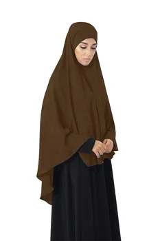 Richkeda Loja Nova 2021 Com Capuz Mulheres Muçulmanas Hijab Oração Vestuário Longo Khimar Jilbab Abaya Cobertura Completa Ramadã Vestido Abayas 2