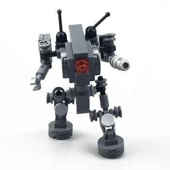 Robô de Montagem de Blocos de Construção de Brinquedos Para Crianças Armadura de Soldado Figura de Ação do Modelo de 7,5 CM de Mech Warrior Anime Figura de Tijolo Bonecas 0