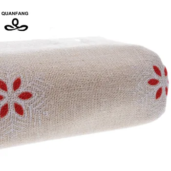 Roupa de cama em algodão Tecido em Patchwork Para Materiais de Costura Bordado Tecido Para a Almofada do Sofá Boneca de Pano de Saco Para o Natal de Neve 50x145cm 2