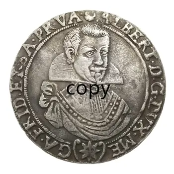 Russo Moedas de 1630 Latão com Prata Banhado a Cópia da Réplica de Artesanato Decorativo Aceitar Itens Personalizados, 0