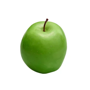 Simulação de Cobra Verde Fruto do Vegetal de Fruto Apple Modelo Alimentar Decoração infantil Casa de Brinquedos para Festa de Casamento Todos os Disponíveis