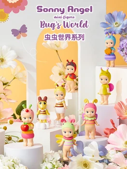 SonnyAngel Bug Do Mundo Do Japão Caixa De Estore Kawaii Figuras De Ação, Mistério Caixa Cute Dolls Modelo Gril Dom De Caixas Supresas Caixa Surpresa 0