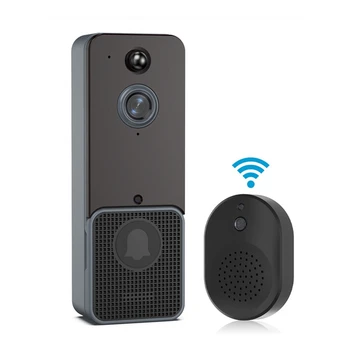 T6 Inteligente de Vídeo sem Fio Doorbell Digital Visual Intercom wi-FI Campainha Impermeável Porteiro Eletrônico Câmera de Segurança 0