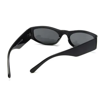 Tendência Pequena Moldura Oval Óculos De Sol Das Mulheres Da Marca De Luxo Nova Moda De Olhos De Gato De Óculos De Sol Vintage Feminina De Óculos Tons 5