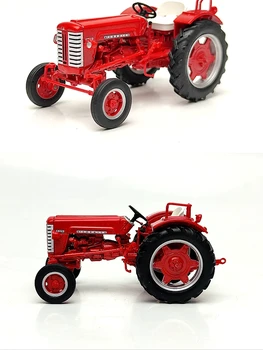 UH fundição Escala 1/43 Trator Agrícola do Veículo Trator de Simulação de Construção de Liga de Máquinas Modelo Crianças Carro de Brinquedo