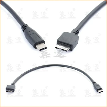 USB 3,1 Typ-C zu USB 3,0 Micro B a Cabo de Anschluss Für MAC BUCH WINDOWS PC, USB 3,1 USB 3,0 30CM 3