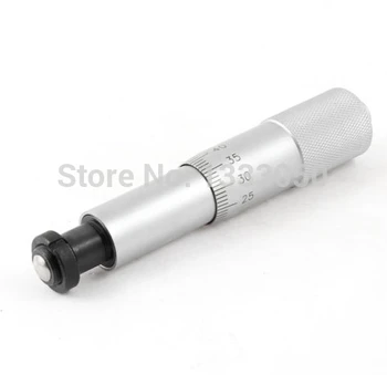 venda quente 99mm Comprimento de 0,01 mm de Precisão de 0-25mm Segmento Apontado Cabeça Micrométrica Tom de Prata