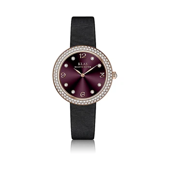 Venda quente do Relógio de Quartzo Impermeável 30 m Watch Mulheres KLAS Marca