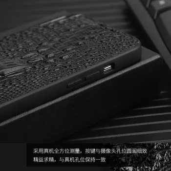 Vendas quentes do Novo Luxo Genuinnew de Couro Genuíno de Luxo 3d Cabeça de Dragão Caso De Telefone Vivo X70 X60 Pro Plus + Capa Casos 2
