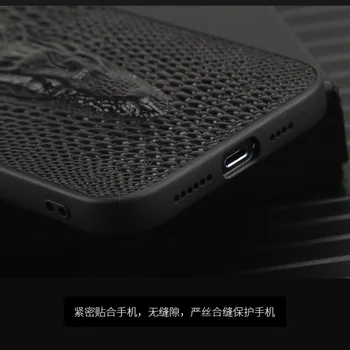 Vendas quentes do Novo Luxo Genuinnew de Couro Genuíno de Luxo 3d Cabeça de Dragão Caso De Telefone Vivo X70 X60 Pro Plus + Capa Casos 4