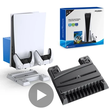 Ventilador de refrigeração Para a Sony PS5 Playstation Play Station PS 5 Consola de jogos Cooler DC 5V USB Kit de Suporte de Controlador de Controle de Ventilação