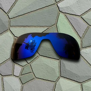 Violeta Azul Óculos de sol Polarizados de Substituição de Lentes para Oakley ROTOR de TURBINA 0