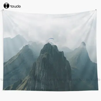 Voar Montanha Explorer - Fotografia De Paisagem Tapeçaria De Moda Tapeçaria Cobertor Tapeçaria Quarto Colcha De Decoração