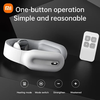 Xiaomi Elétrica Cervical Massageadores Massageador De Pescoço Pequeno, Simples E Portátil De Pescoço, Protetor Inteligente Para O Condutor Modelo De Silenciar Recarregável