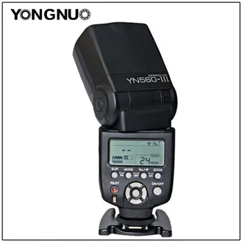 YONGNUO YN560III YN560 III YN 560 sem Fio Speedlite Flash Lanterna Para Canon, Nikon, Olympus, Pentax Fuji Câmera DSLR SLR 1