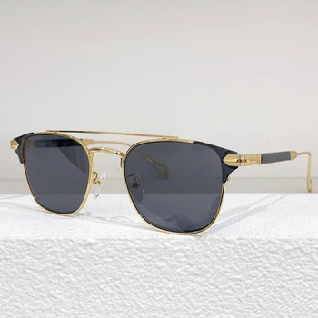Z25 Estilo Alemanha Titânio Puro Luxo Duplo Óculos de sol Original Moda masculina Solar, Óculos de Mulheres Oval Óculos com Originais 2
